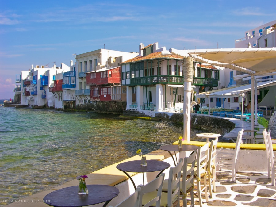 Little Venice in Mykonos town